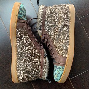 3.1 Phillip Lim Fur Leopard Leather Sneakers